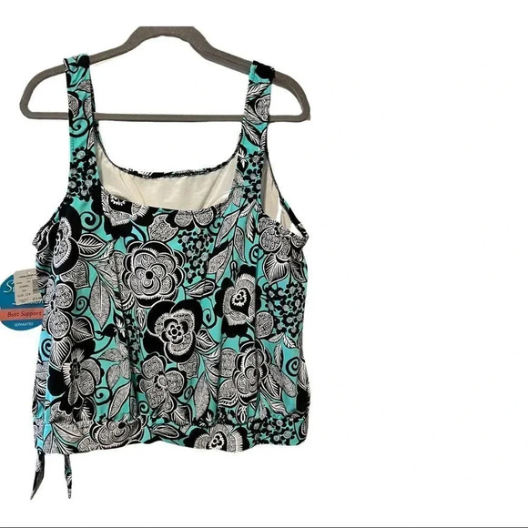 Swim Solutions Tankini Top - Picture 3 of 10